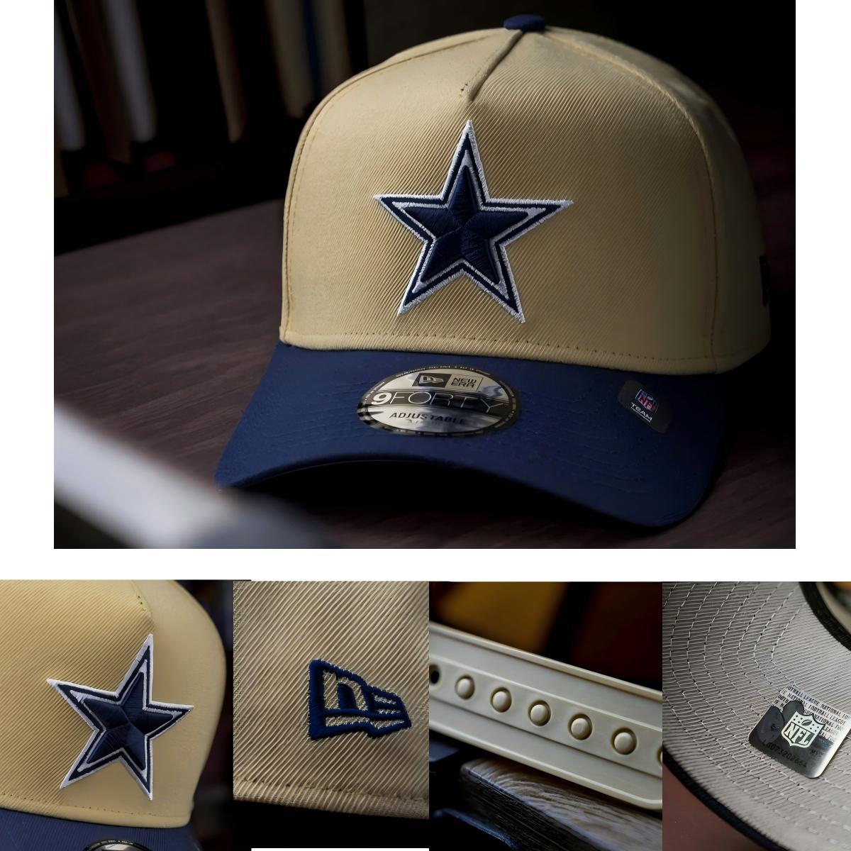 Cowboys Tan & Navy Snapback
