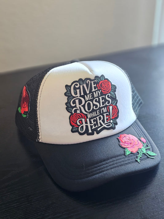 Soft Edge Rose Trucker