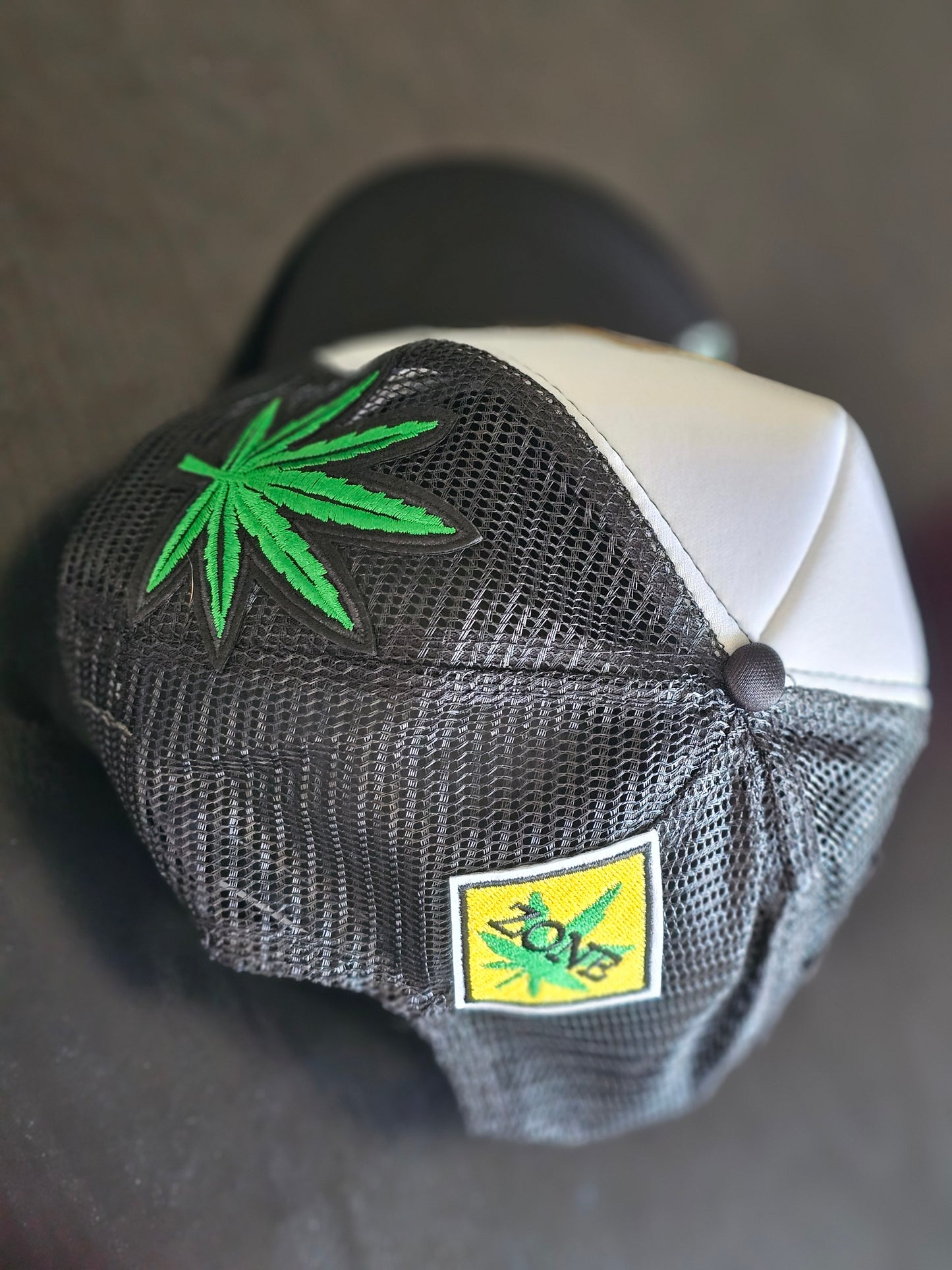 “Never Too Old For This Sh*t” Trucker (Dream Catcher Cannabis Edition)