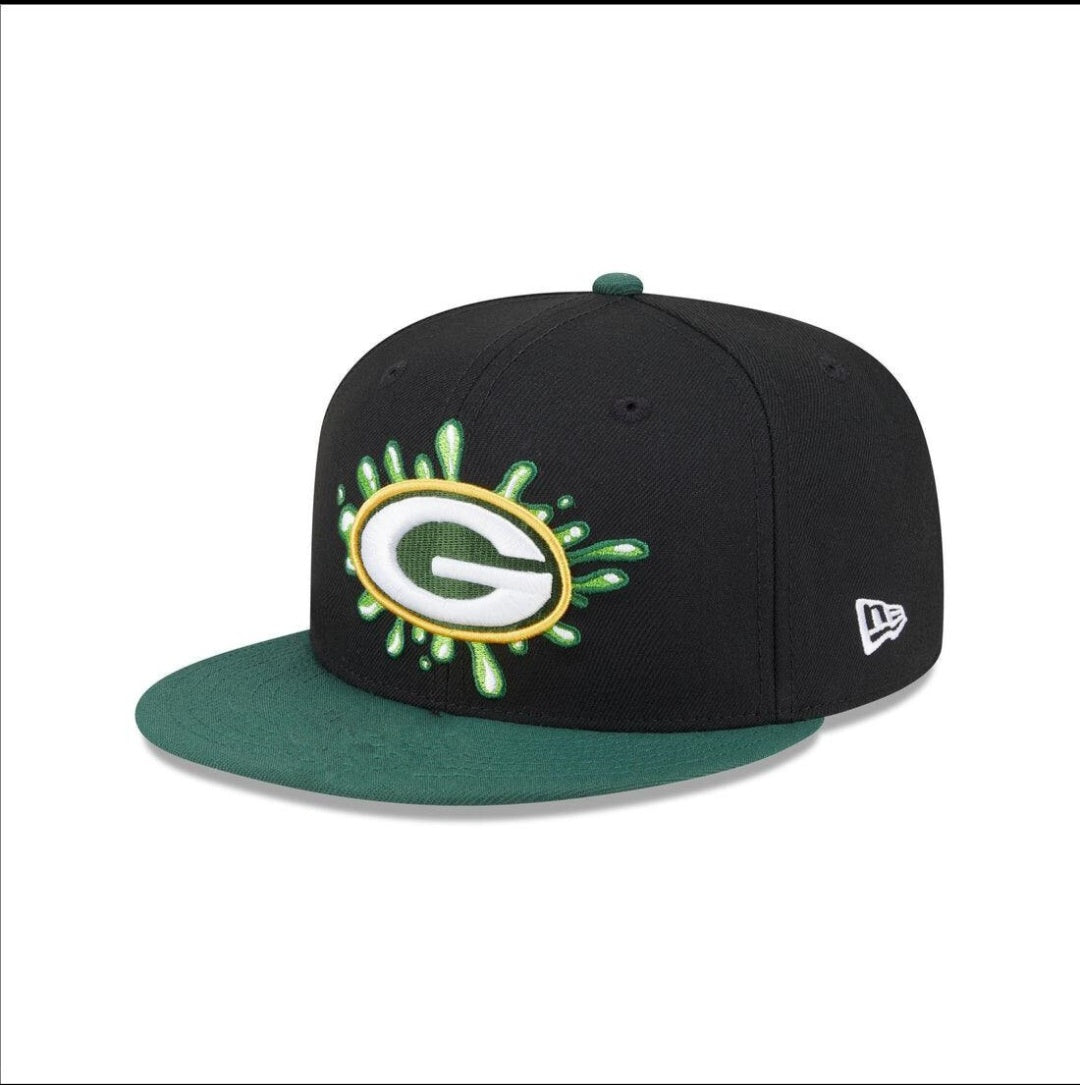 Greenbay Packers Slimsplash Football Snapback
